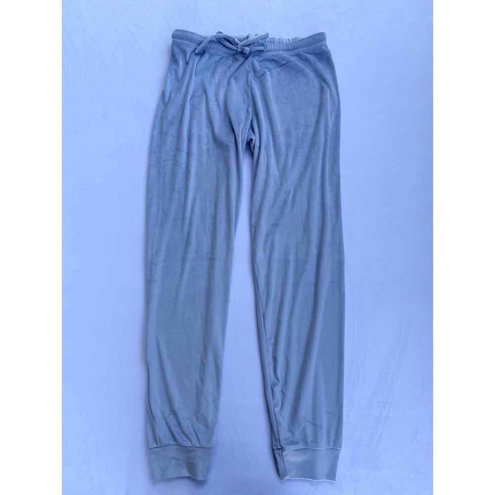 Juicy Couture Velour Sleepwear Set Frosted Light Blue Size Large